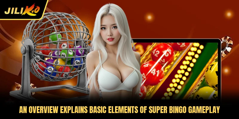 An overview explains basic elements of Super Bingo gameplay