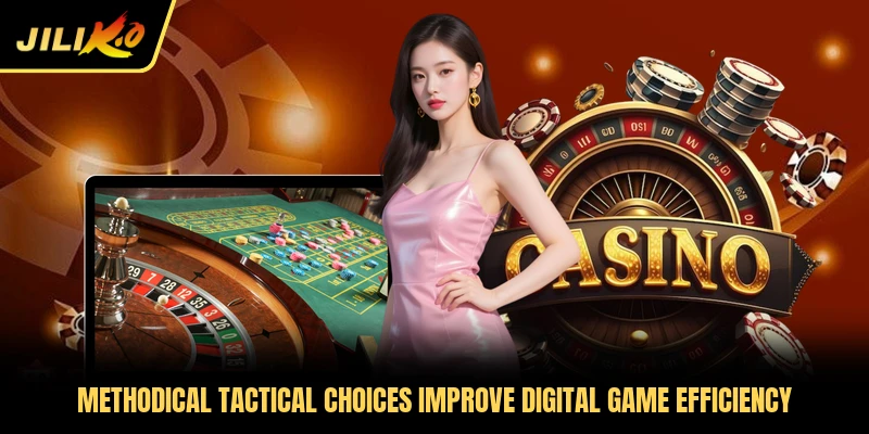 Methodical tactical choices improve digital game efficiency