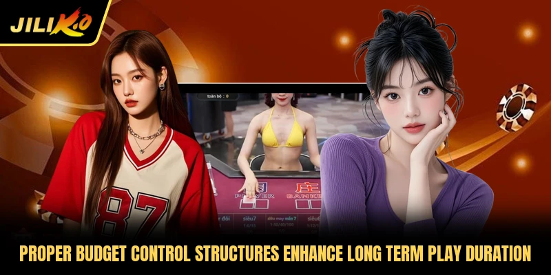 Proper budget control structures enhance long term play duration