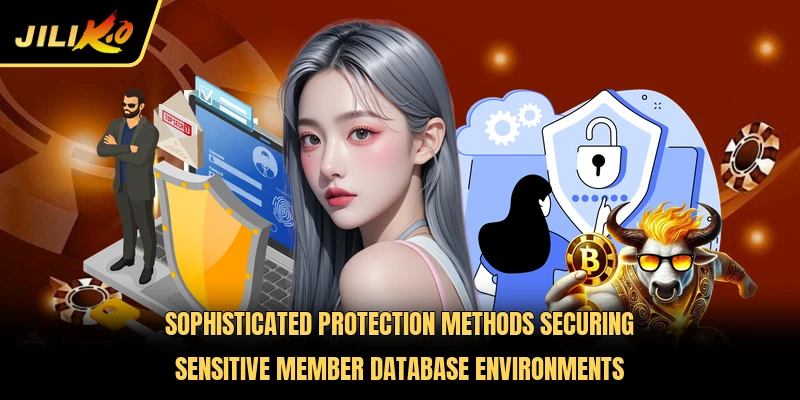 Sophisticated protection methods securing sensitive member database environments