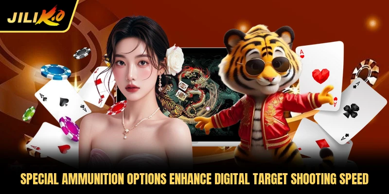 Special ammunition options enhance digital target shooting speed